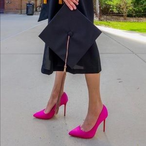 Zara Neon Pink Stilettos - Graduation / Special Ocassion